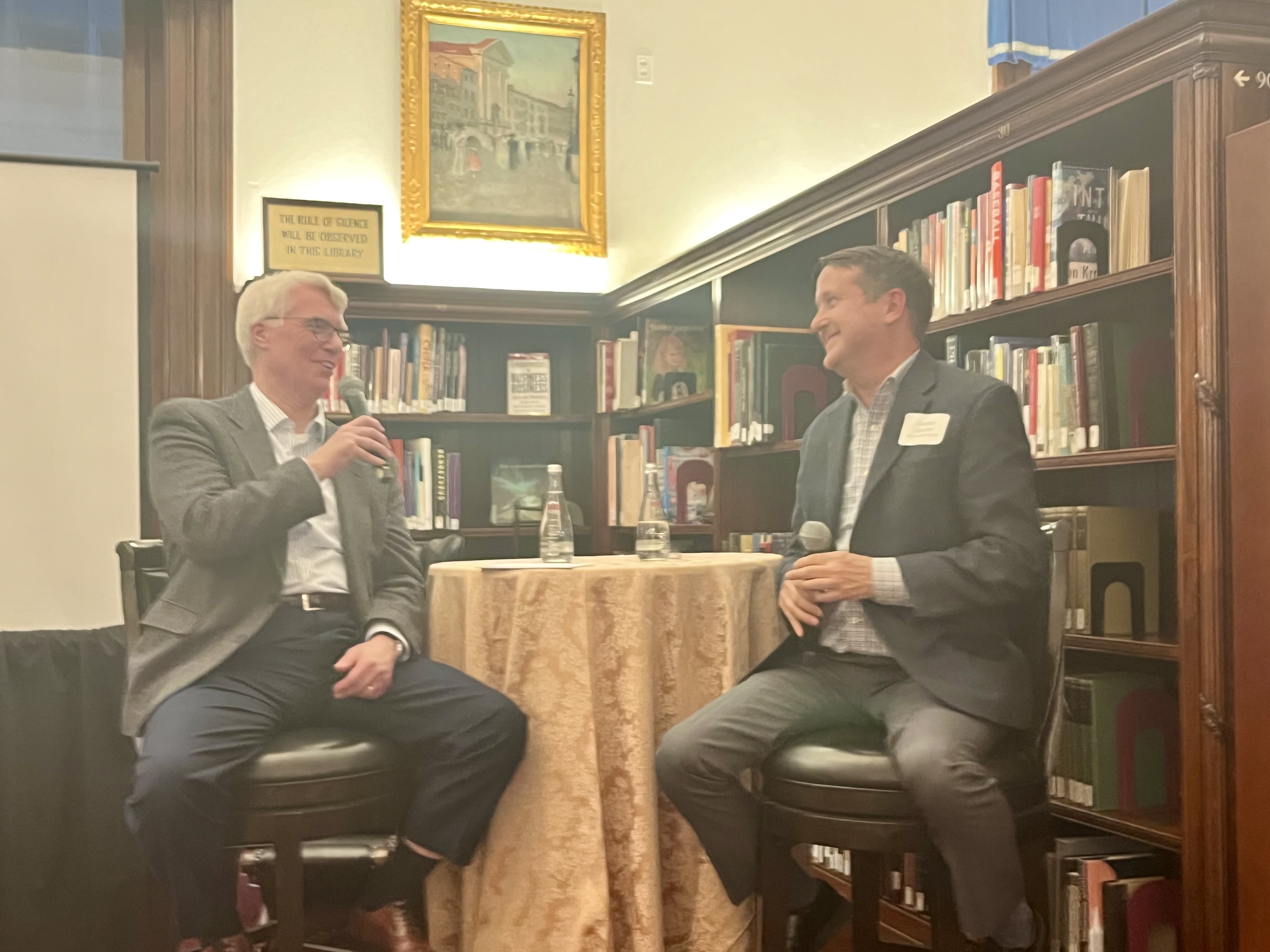 Left, David Burrus; Right, Gordon Mantler