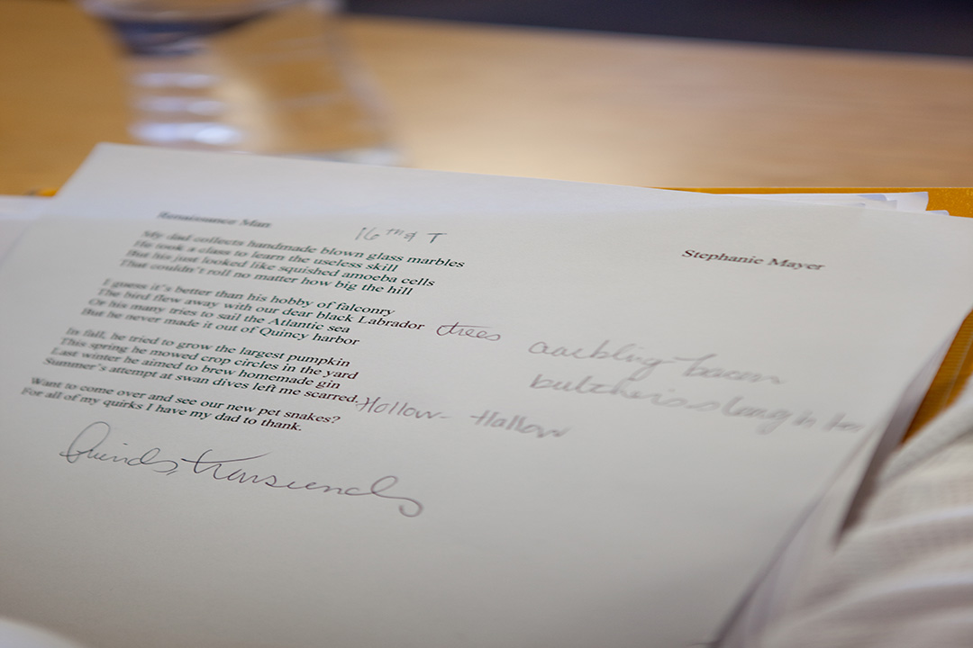 stacks of paper on a desk